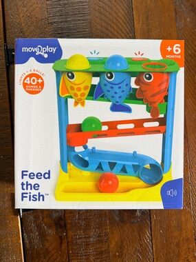 Feed the Fish Interactive Fish Toy - Multicolor